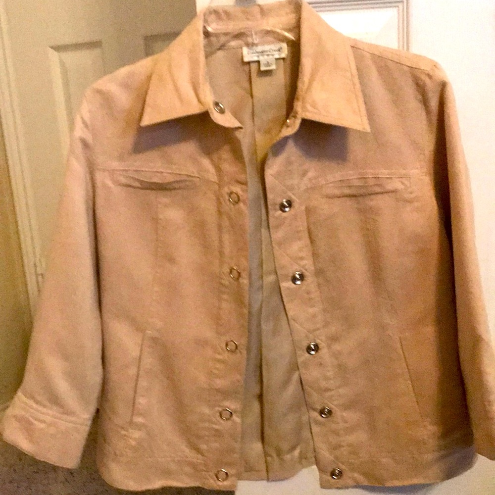 Light Weight, Snap Front Lined Jacket. - image 1